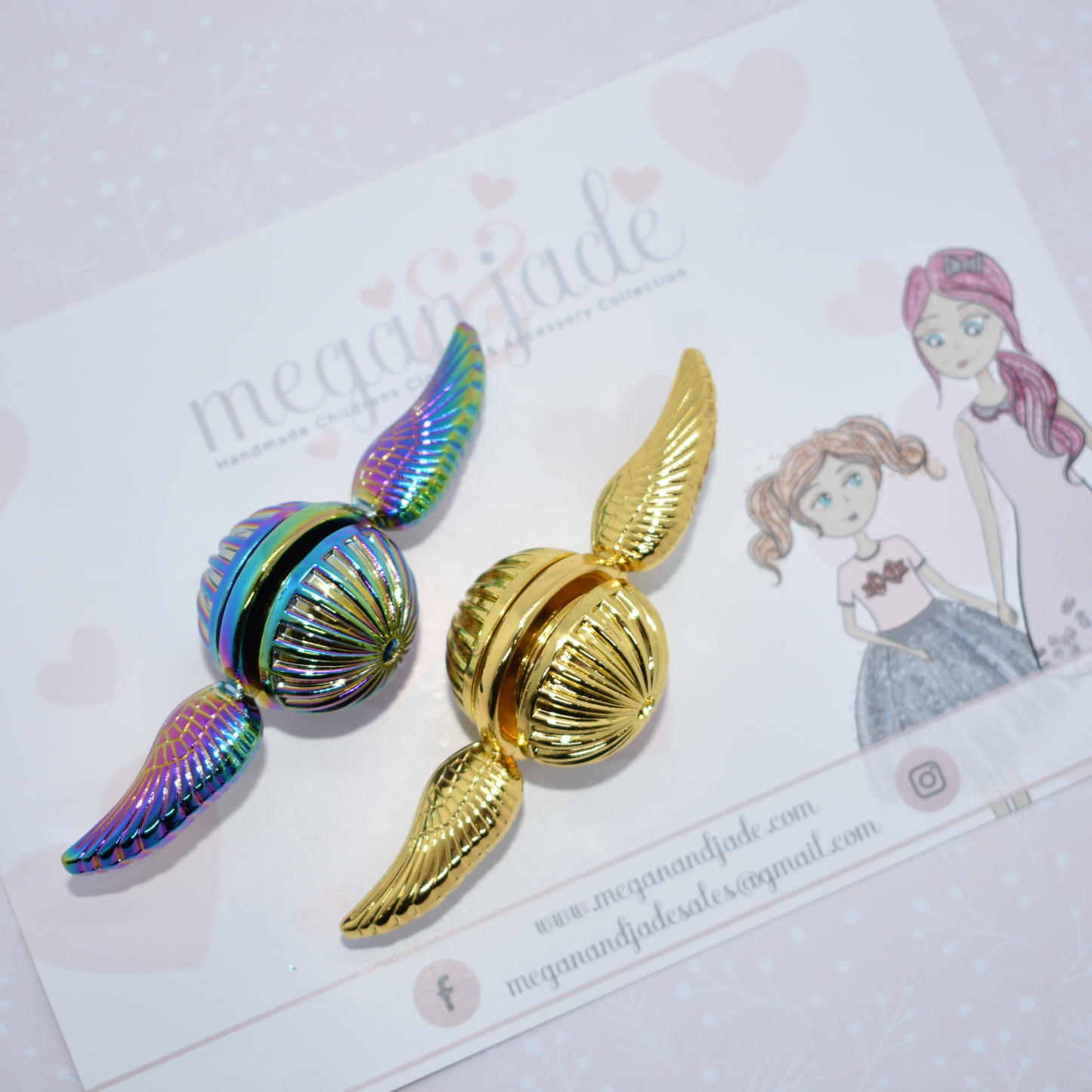 Winged Ball Fidget Spinner